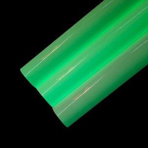 1.24M*45.7M High Luminance Rectangle PET / PVC Material Glow in dark Vinyl