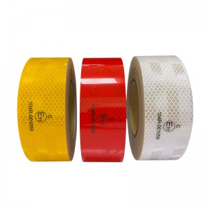 Self Adhesive Reflective Conspicuity Tape 50mm * 50m Rigid Type High Visibility