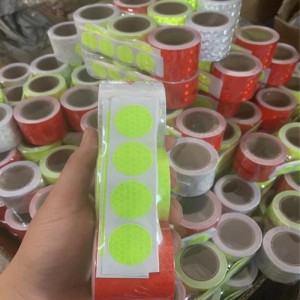 Adhesive Tape Car Bicycle Motorcycle Reflector Reflective Sticker for Wheel