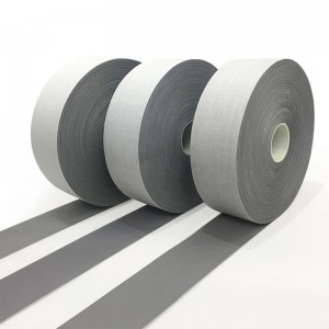 EN2047 High Visibility Silver Reflective Safety Tape for Clothing Sewing in clothing